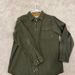 NWOT - Legendary Whitetails Green Casual Button Down Shirt